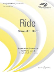 Ride Concert Band sheet music cover